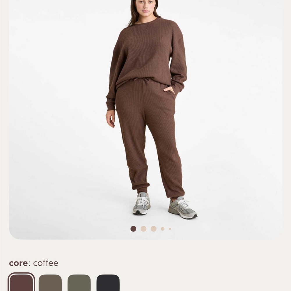 Nuuds Coffee Waffle Jogger